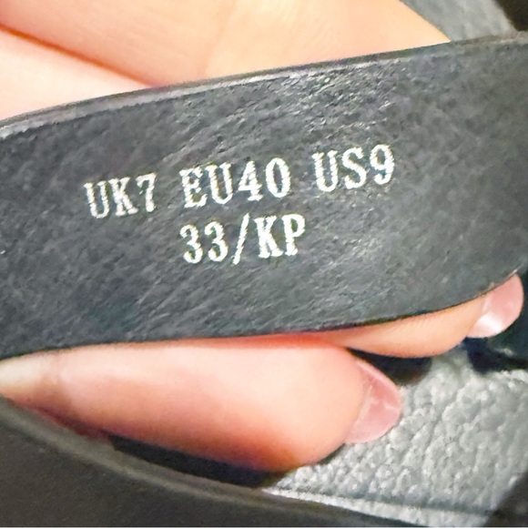 Hunter Algae Sandals Black size 9 - Picture 7 of 8